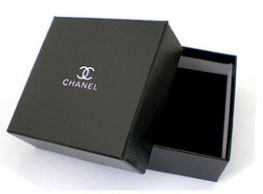 black gift box for chanel